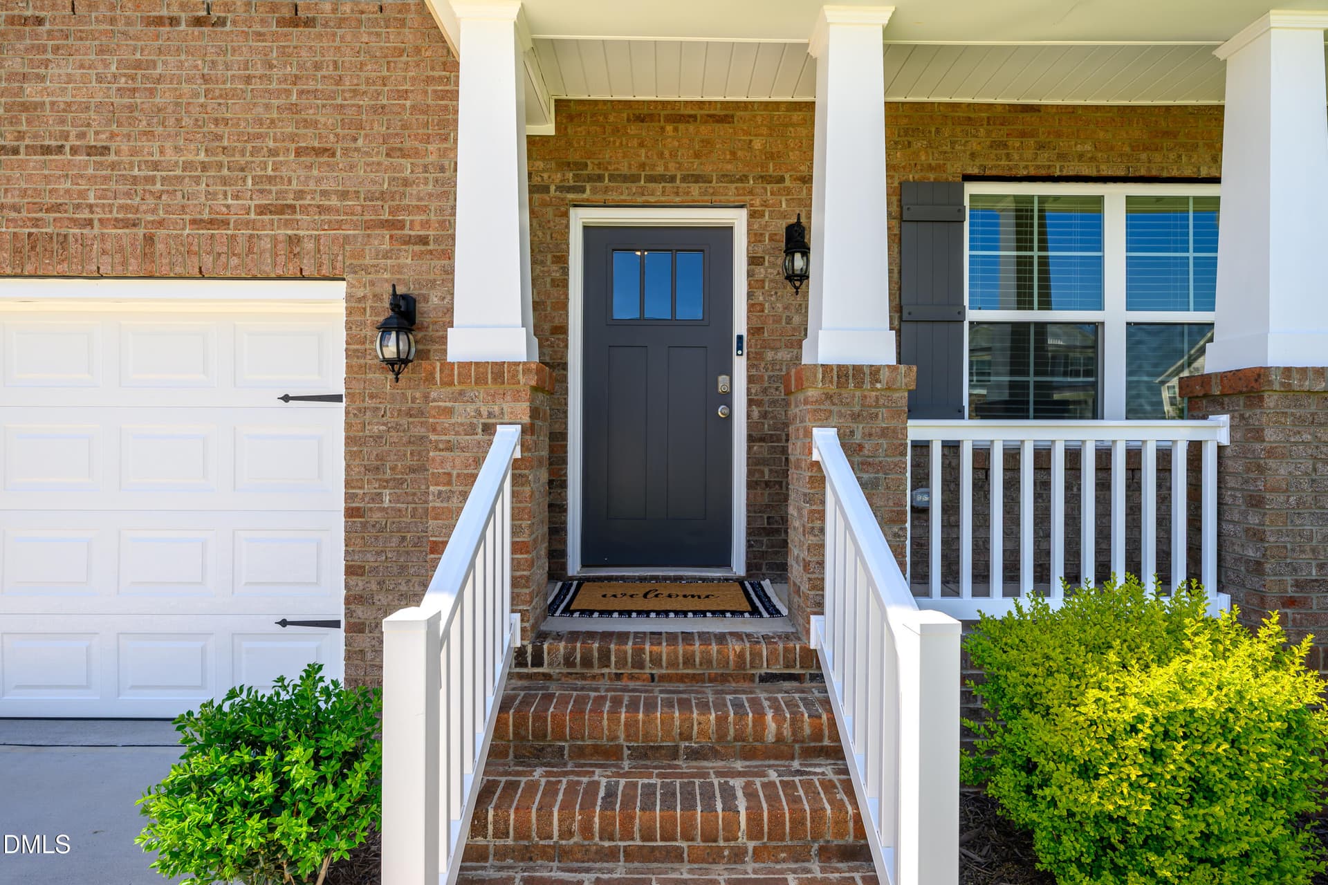 Covered front porch - 2023 Rosebank Way, Mebane, NC 27302