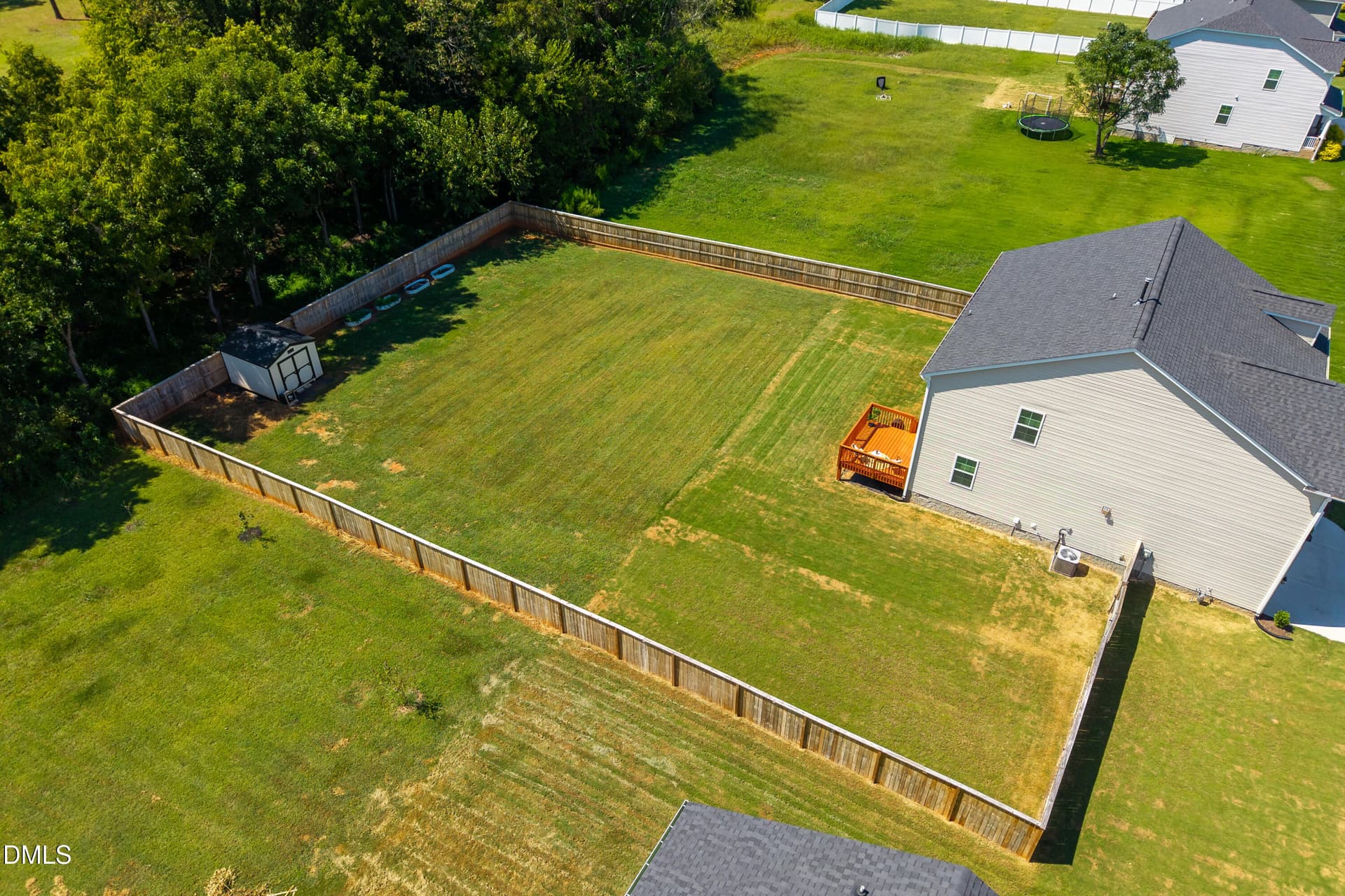 42 -2023 rosebank way, drone, exterior - 2023 Rosebank Way, Mebane, NC 27302