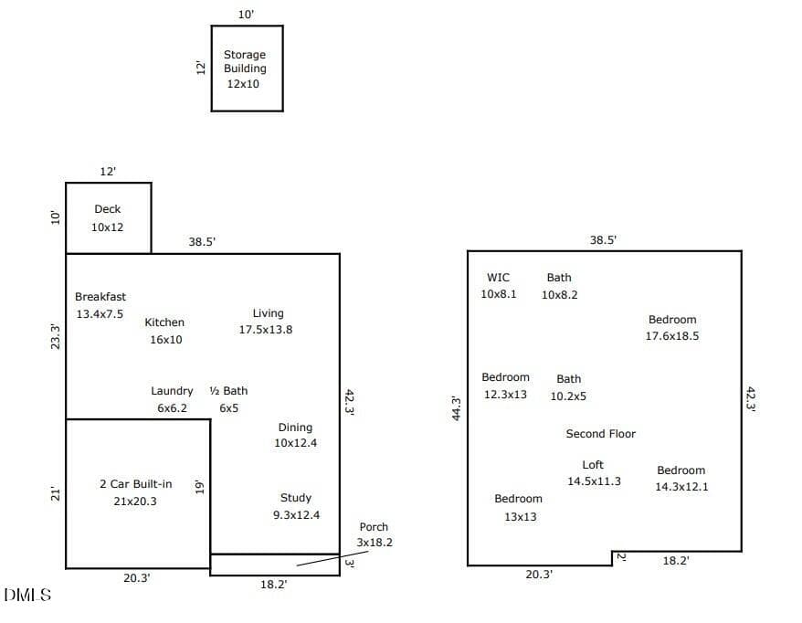 Floor plan - 2023 Rosebank Way, Mebane, NC 27302