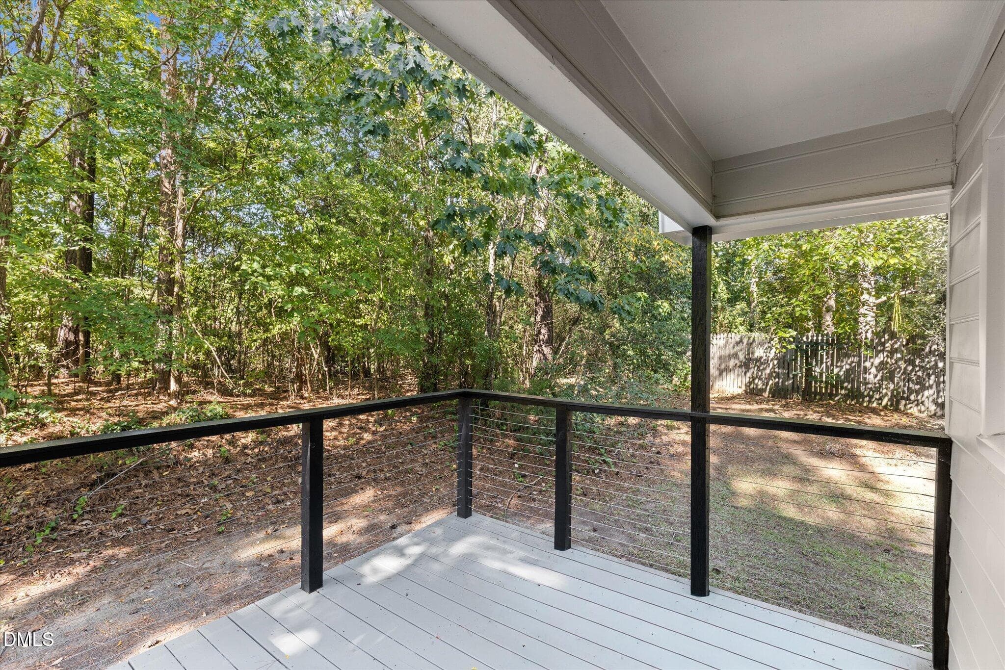 Semi Covered Rear Deck - 460 Dickens Drive, Raleigh, NC 27610, Raleigh
