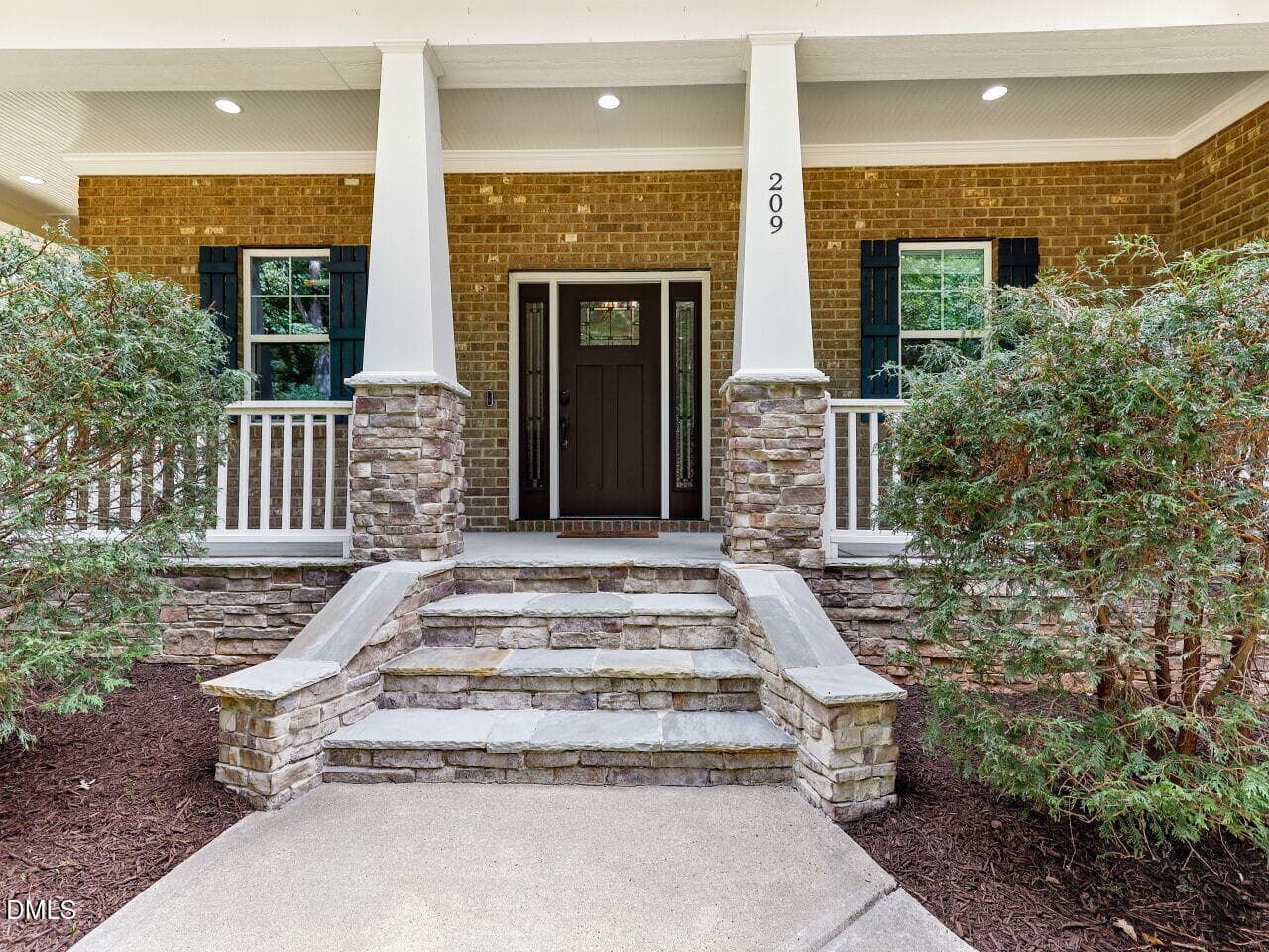003-1280x960-front-porch - 209 Porcino Lane, Holly Springs, NC 27540, Holly Springs