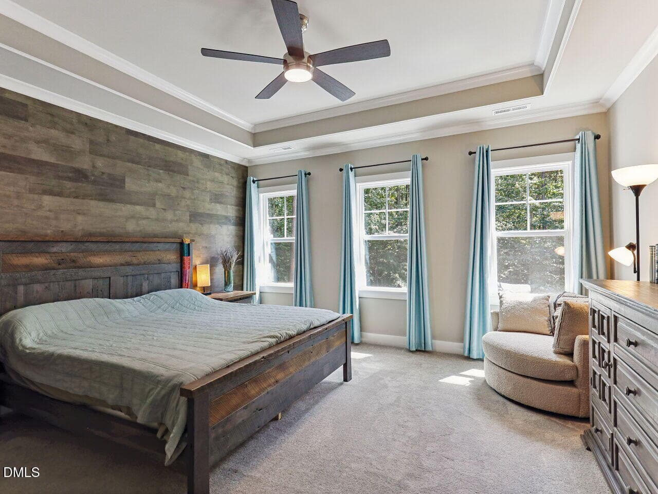 022-1280x960-master-bedroom - 209 Porcino Lane, Holly Springs, NC 27540, Holly Springs