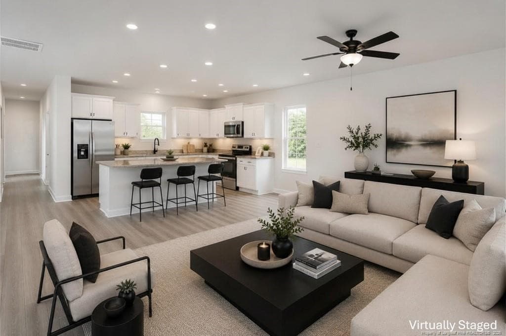 Virtually Staged - 159 Empress Street, Broadway, NC 27505