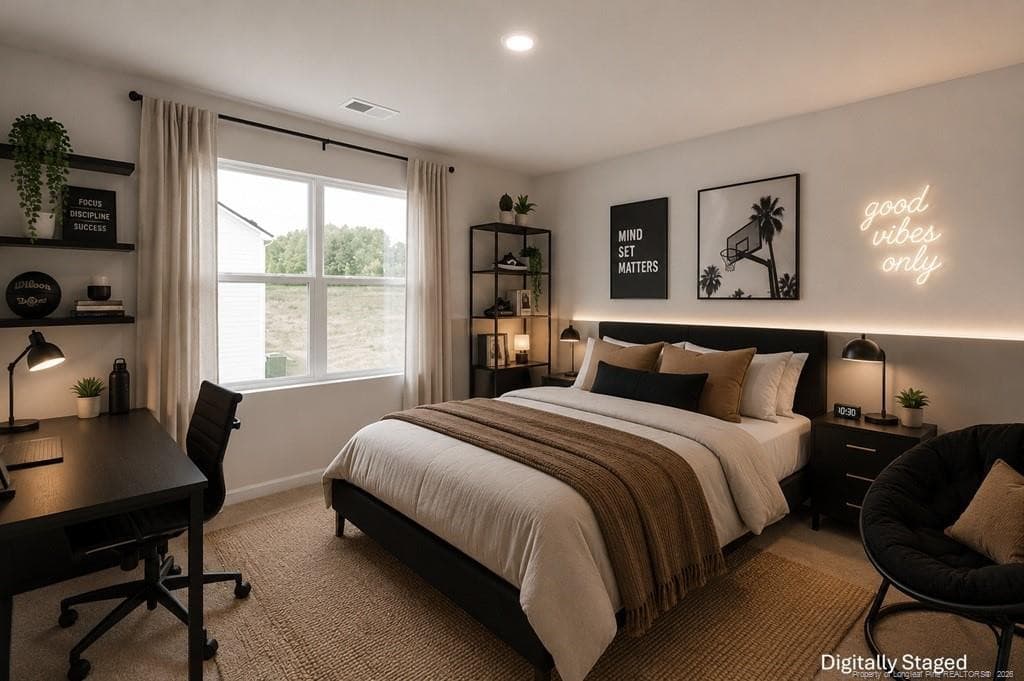 Virtually Staged - 159 Empress Street, Broadway, NC 27505