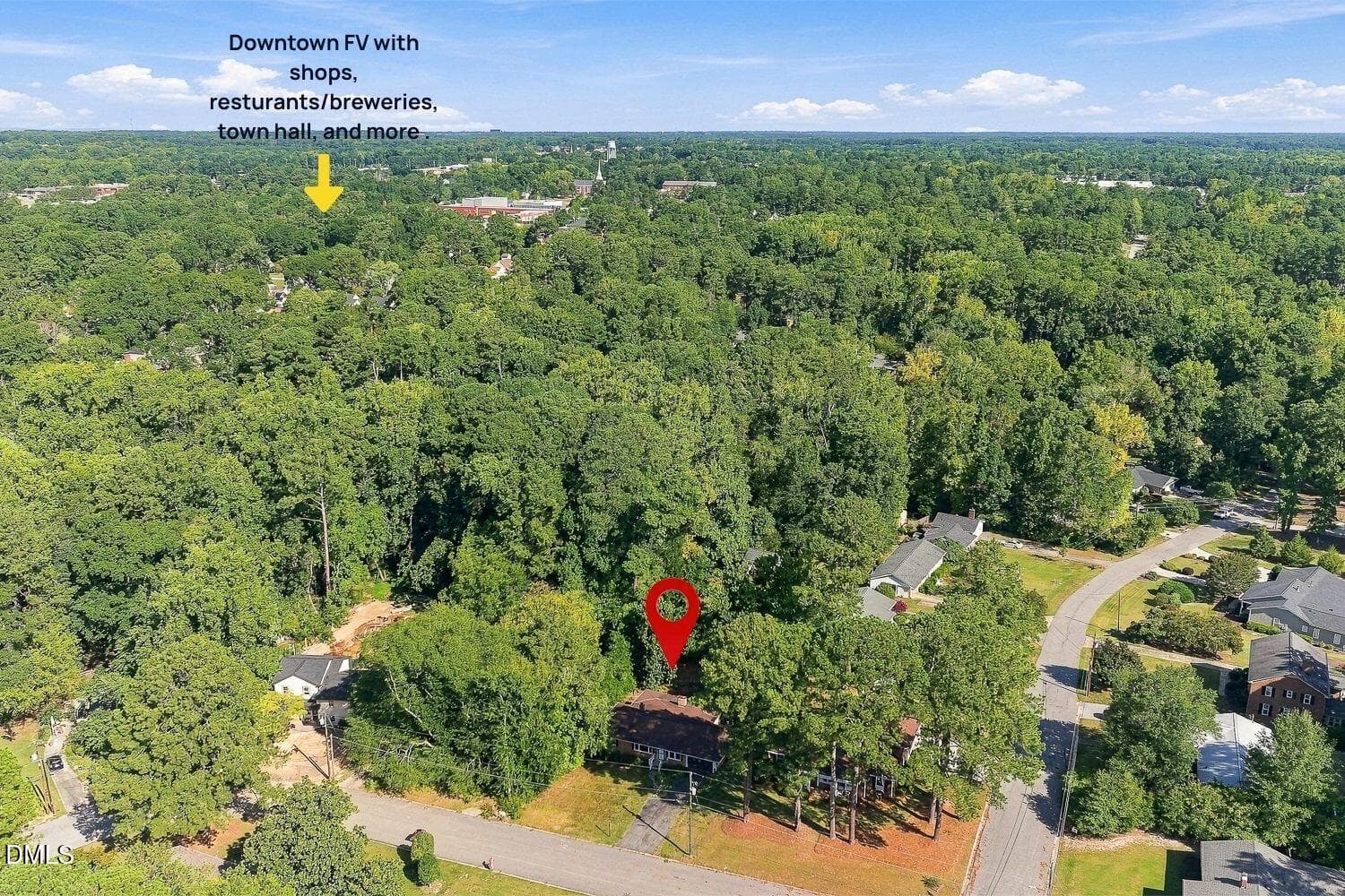 Aerial 1 - 123 Powell Drive, Fuquay Varina, NC 27526