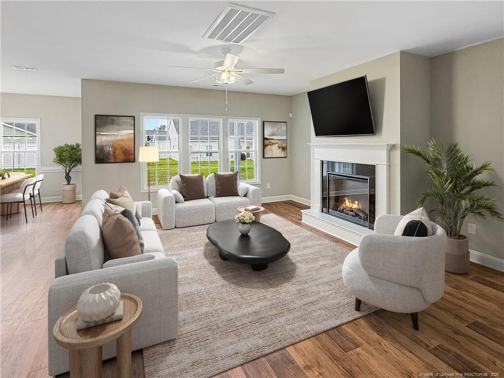 Virtual Staging - 186 Meadow Sage (lot 109) Street, Raeford, NC 28376, Raeford