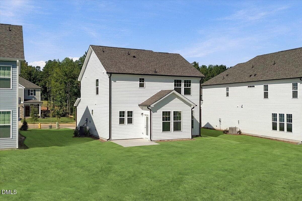 back of home - 1516 Briar Brook Lane, Zebulon, NC 27597