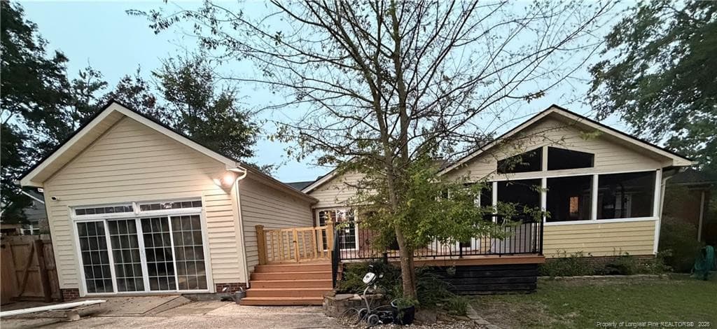 Back of home - 339 Colinwood Drive, Fayetteville, NC 28303, Fayetteville