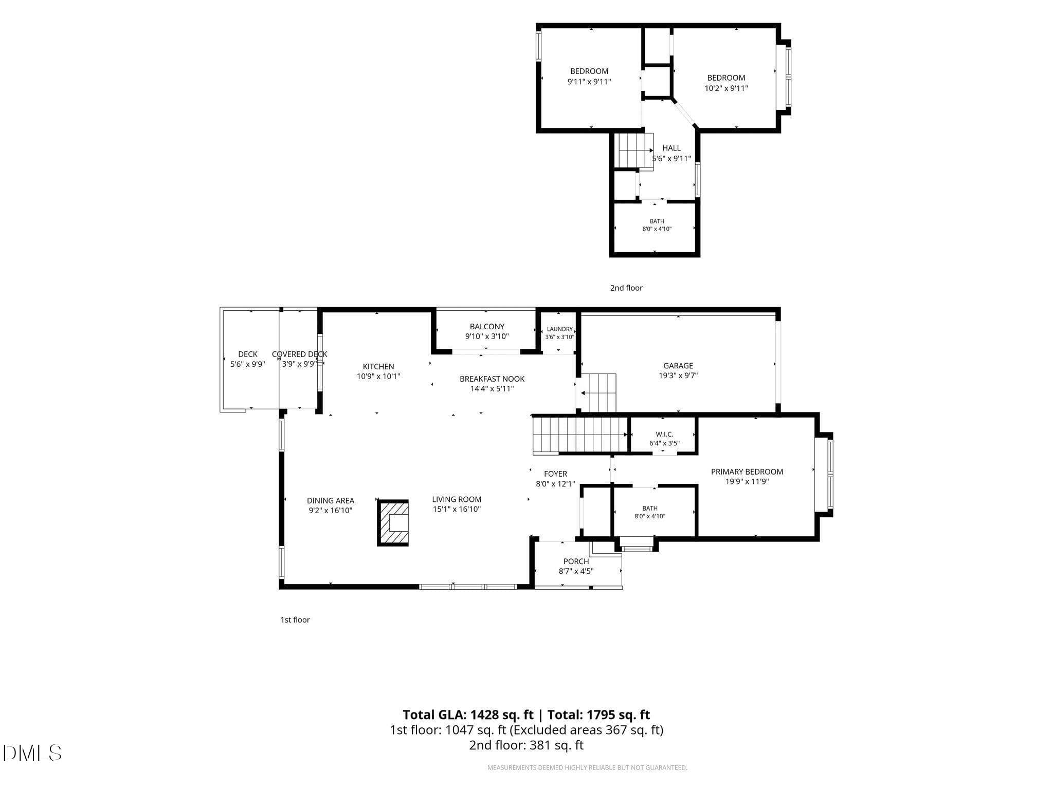 Floor Plan - 460 Dickens Drive, Raleigh, NC 27610, Raleigh