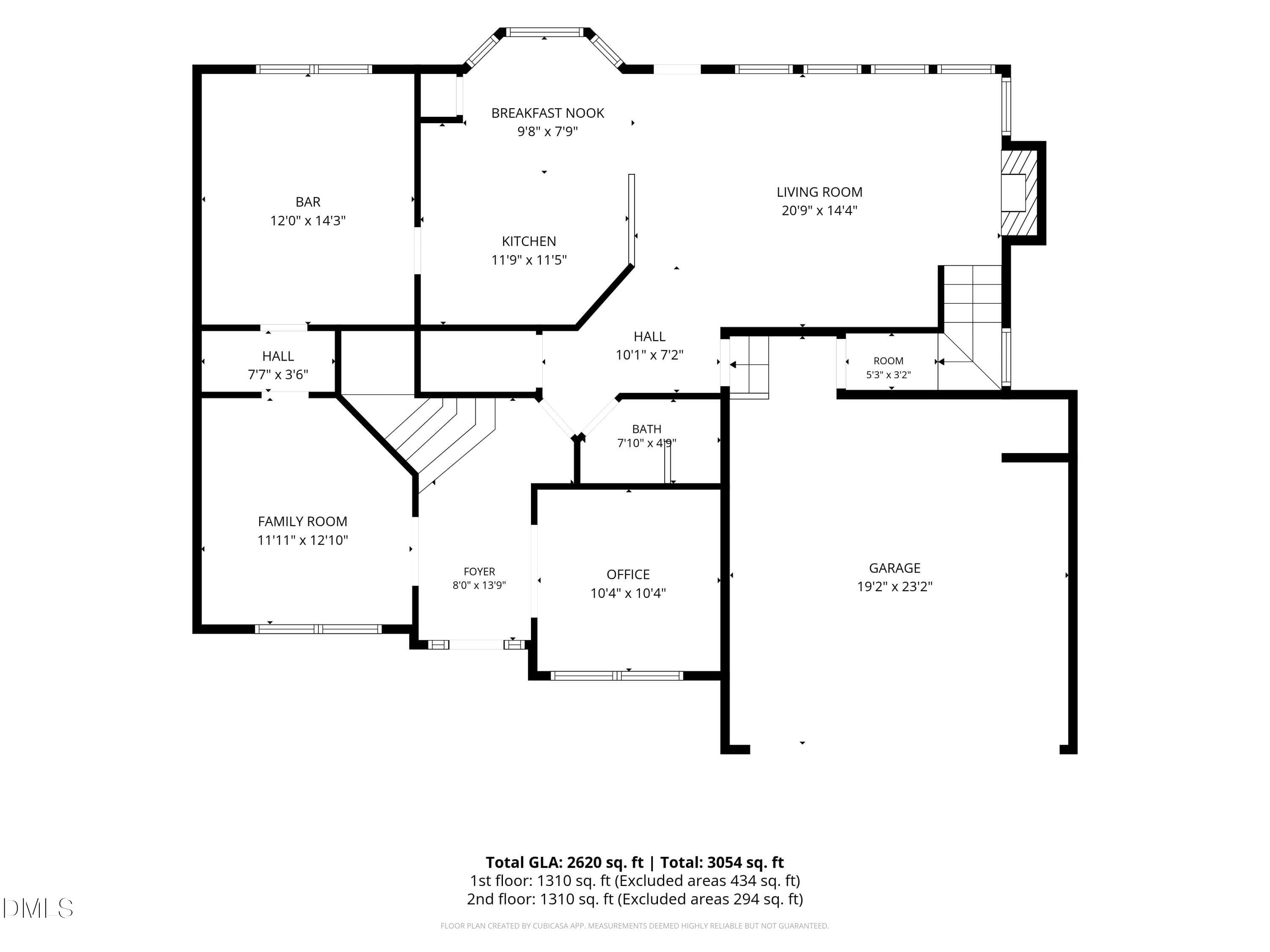 2-Floorplan_1 - 6625 Barton Creek Drive, Whitsett, NC 27377, Whitsett