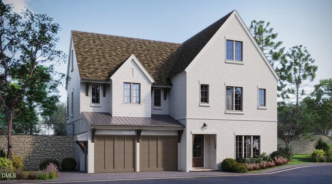 Beverly Exterior Rendering Rear - 1314 Eldon Circle, Durham, NC 27707