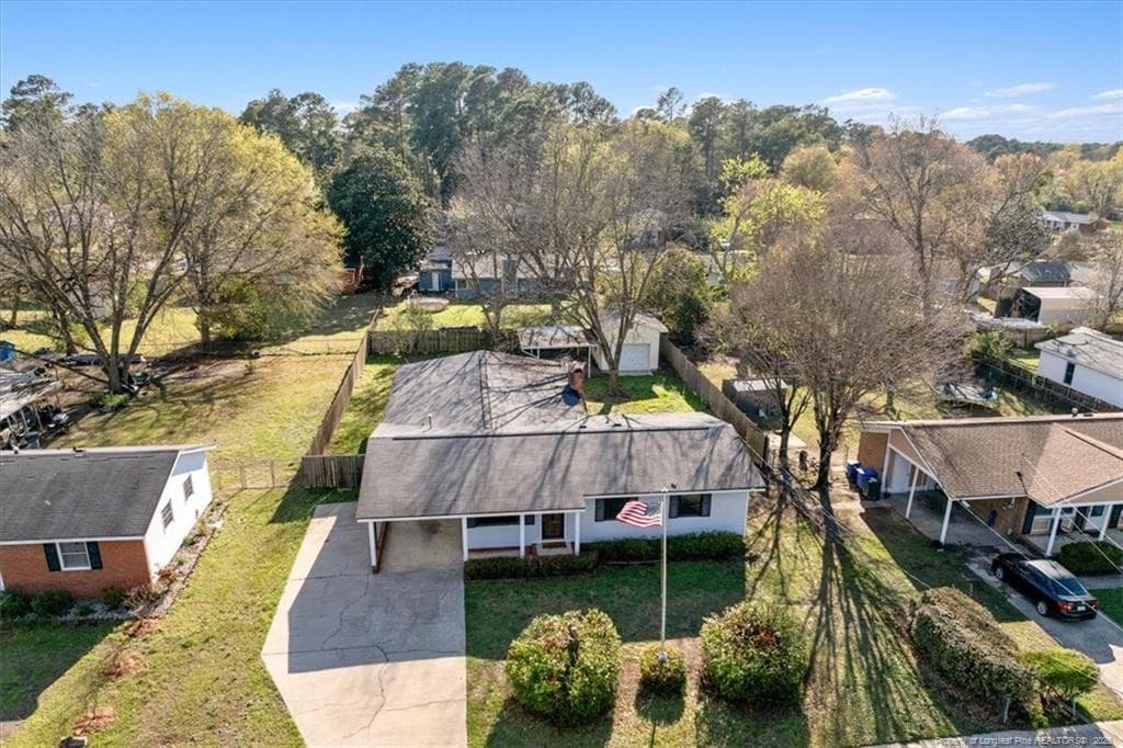 742 Newport - Front of Home - Arial View - 742 Newport Road, Fayetteville, NC 28314, Fayetteville