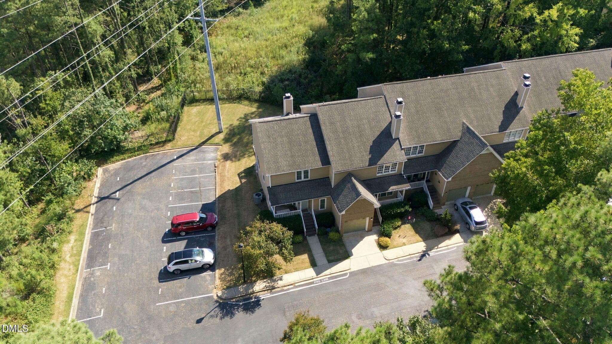 Aerial view - 7030 Sandy Forks Road Apt 108, Raleigh, NC 27615, Raleigh