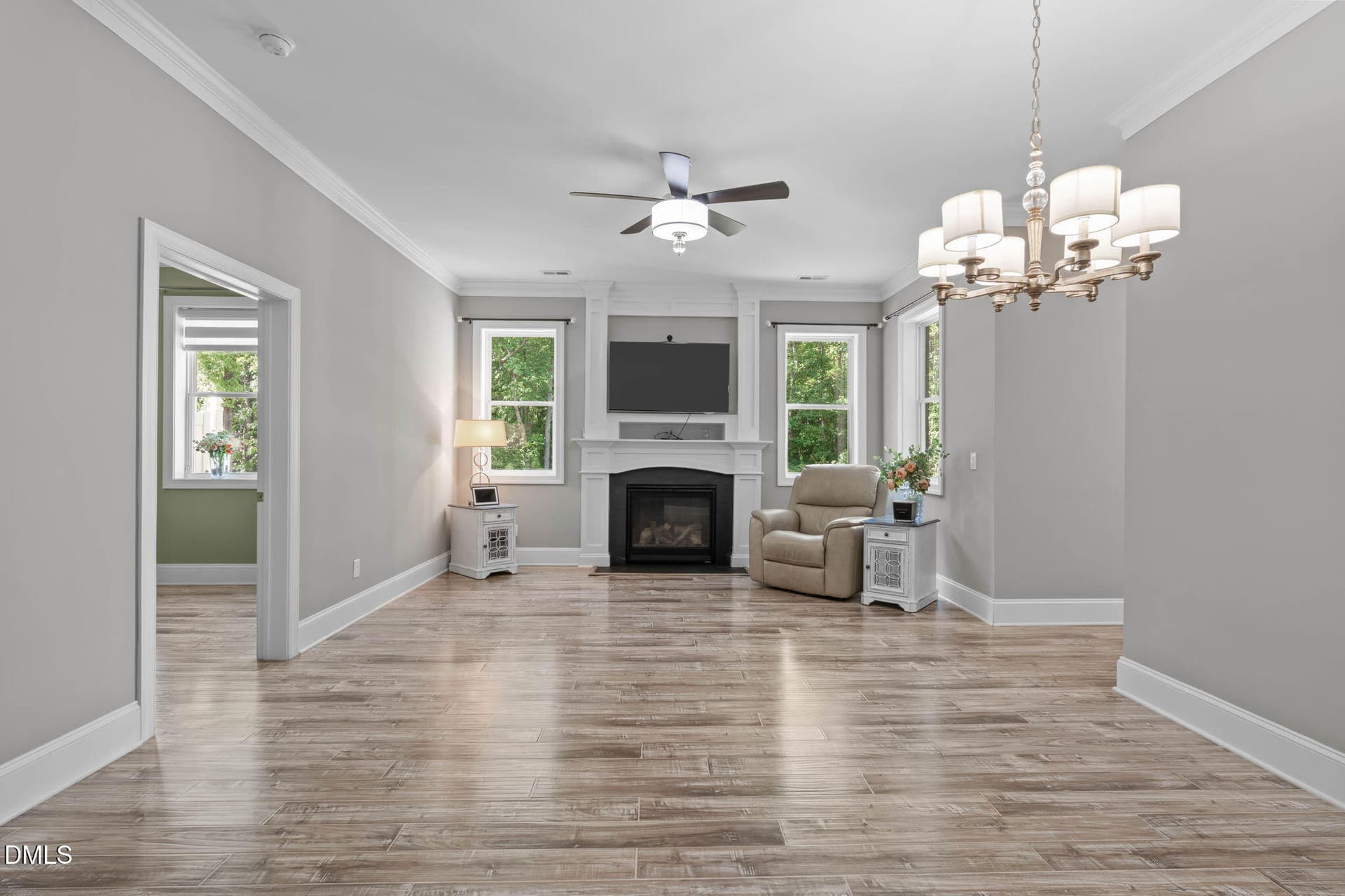 Basement Living Area - 3504 Castelaine Circle, Apex, NC 27539