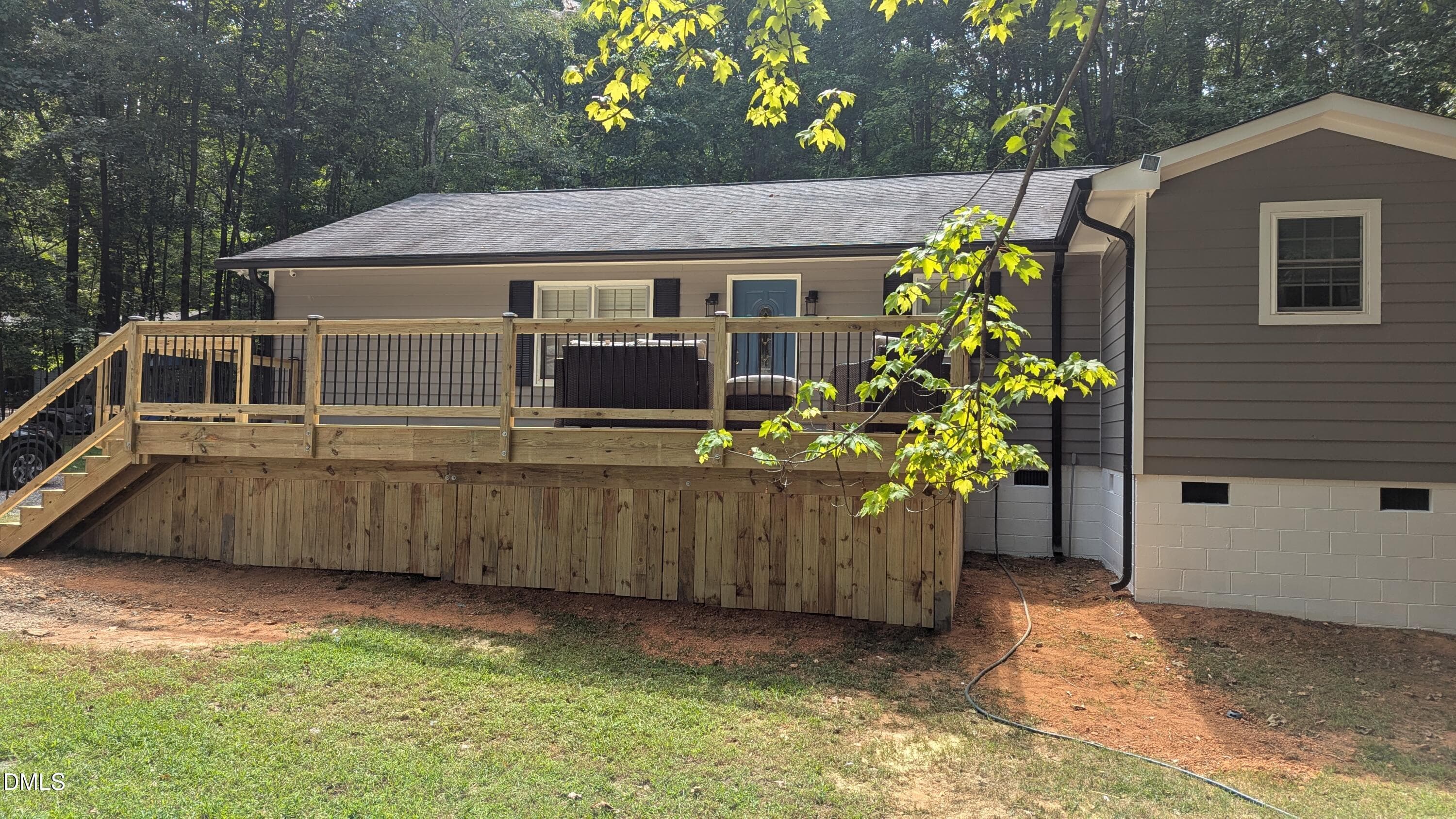 3 Front View New Deck - 3200 Seven Springs Road, Hillsborough, NC 27278, Hillsborough