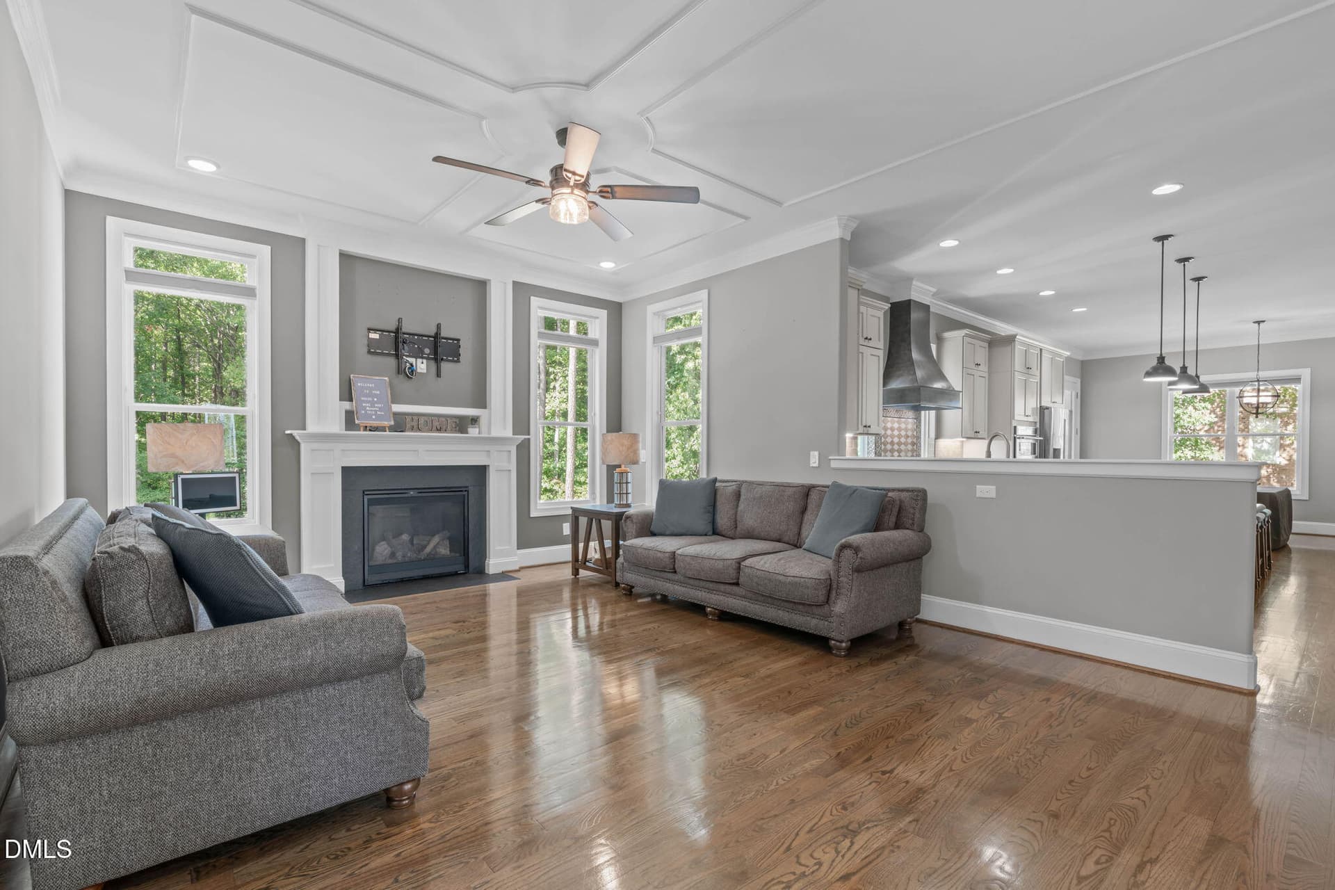 Living Room 1 - 3504 Castelaine Circle, Apex, NC 27539