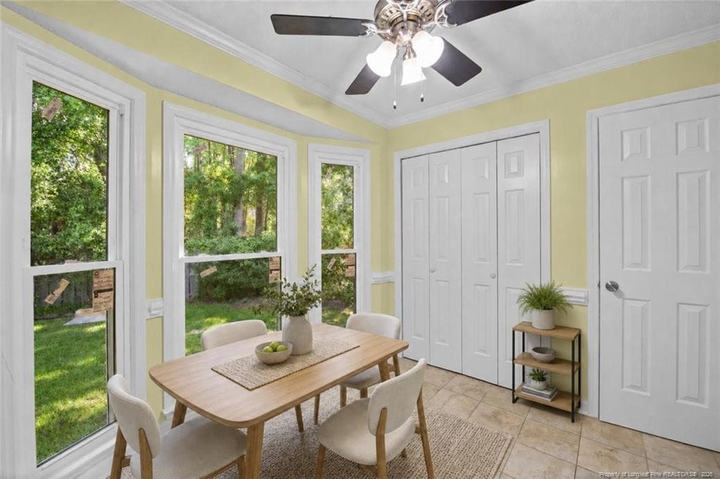 Staged kitchen dining area - 300 Ayrshire Court, Fayetteville, NC 28311, Fayetteville