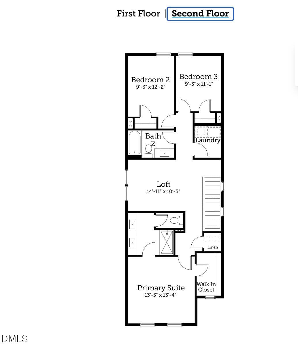 Second Floor - 400 Everlong Lane, Wendell, NC 27591, Wendell