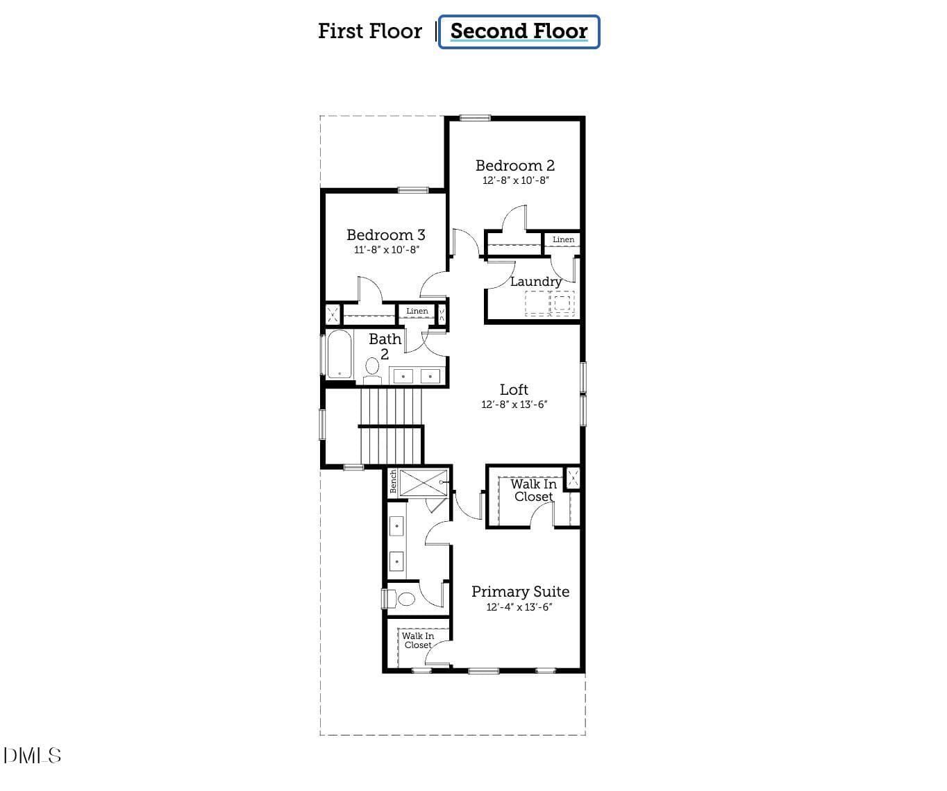 Second Floor - 1152 Lakehouse Lane, Wendell, NC 27591, Wendell