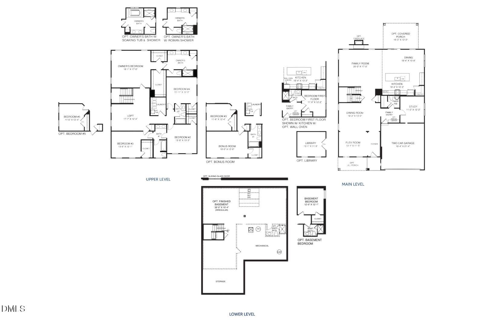 York Basement Floorplan - 948 Walker Rdg Way, Angier, NC 27592, Angier