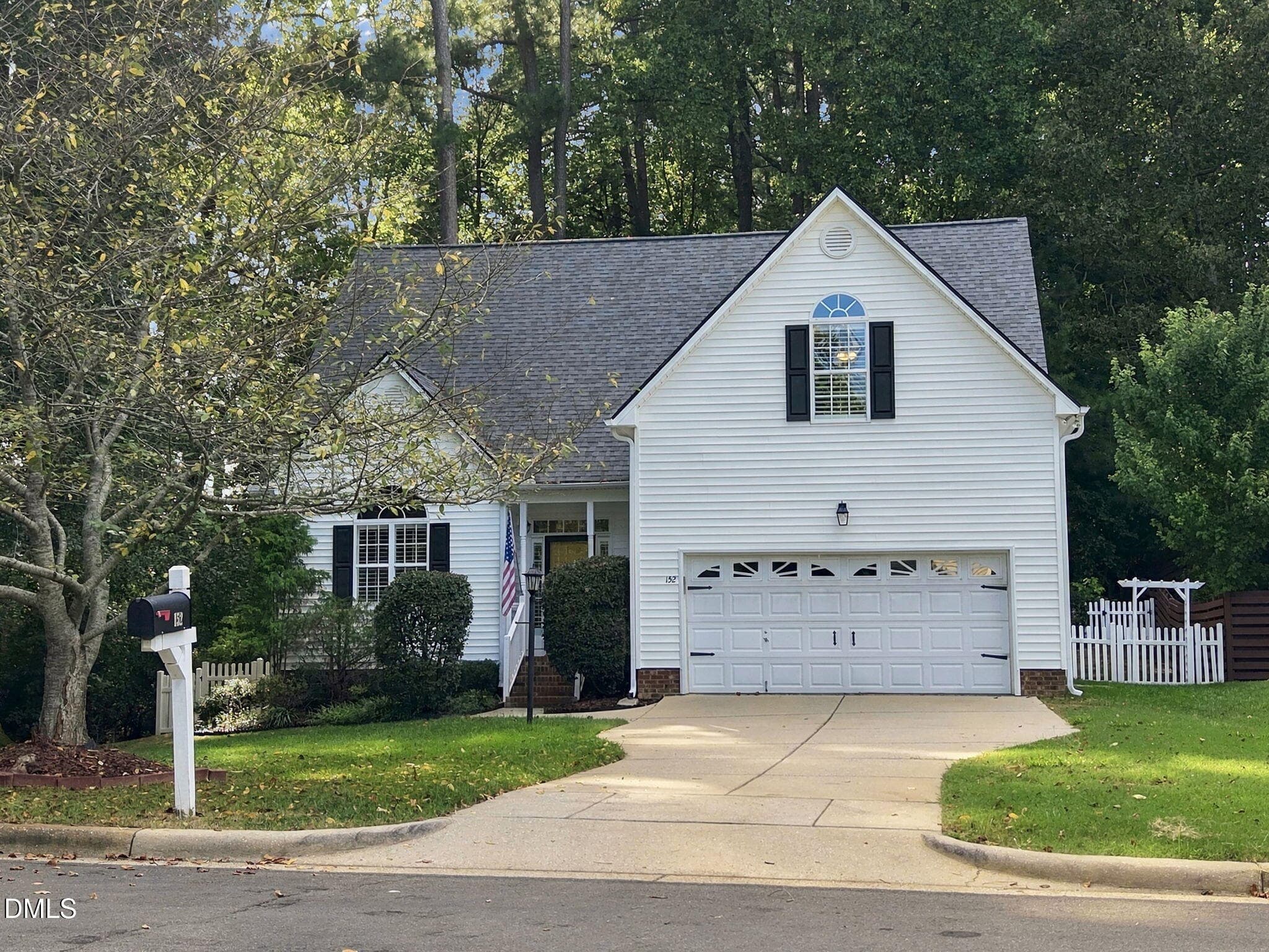 EXTERIOR FRONT - 152 Skipping Rock Lane, Garner, NC 27529