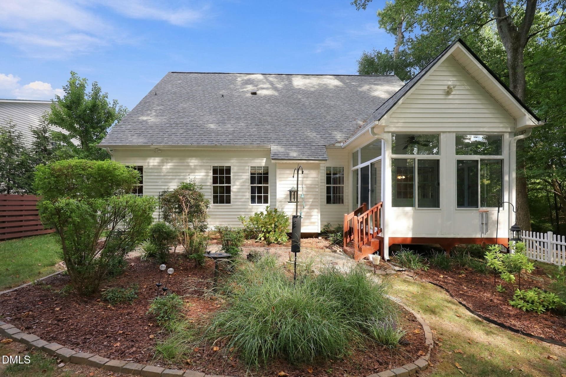 REAR VIEW - 152 Skipping Rock Lane, Garner, NC 27529