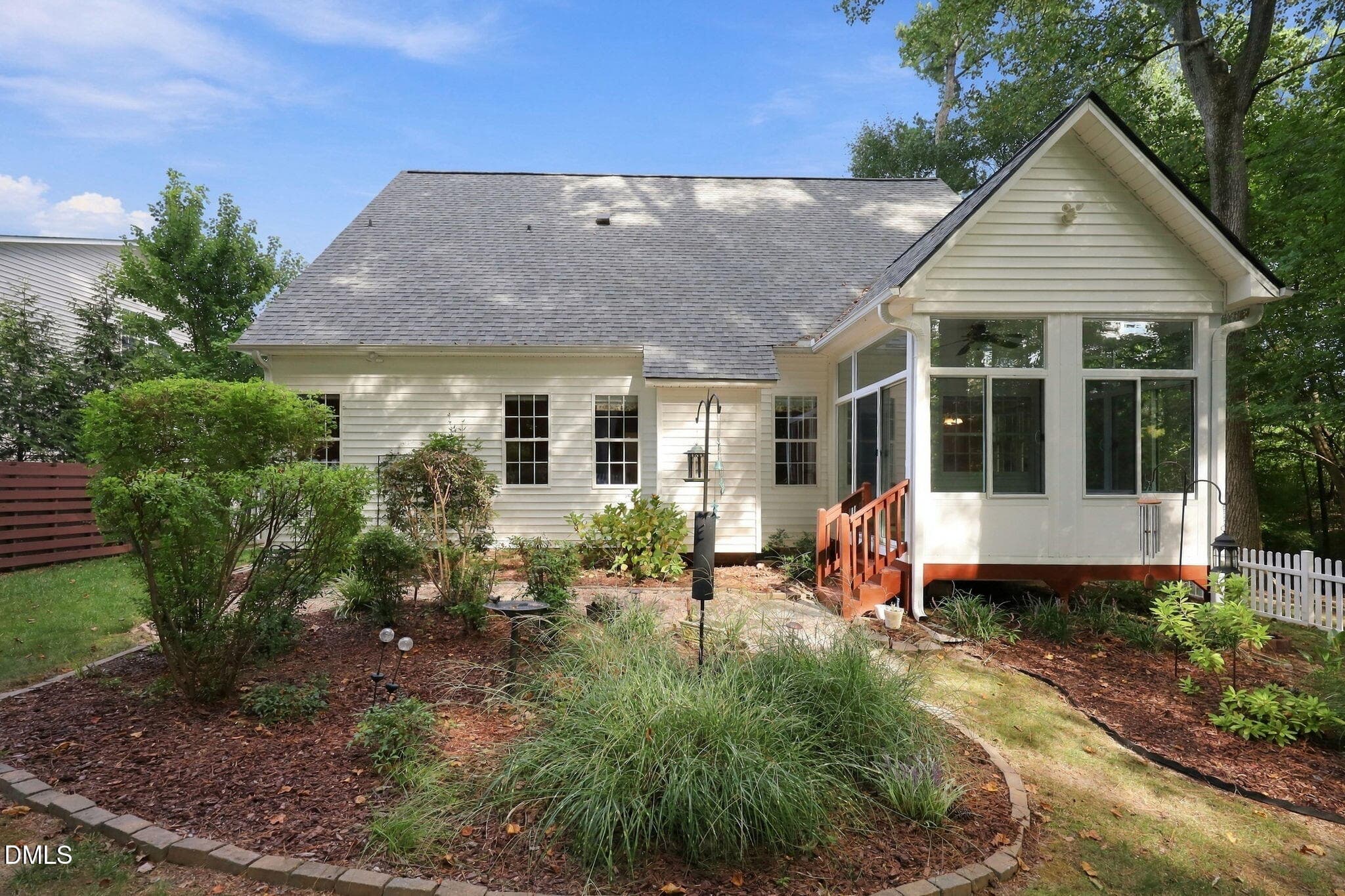 REAR VIEW - 152 Skipping Rock Lane, Garner, NC 27529