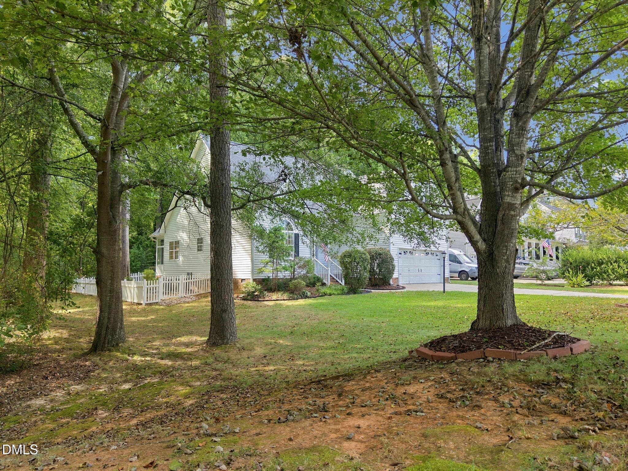 FRONT VIEW FROM RIGHT CORNER - 152 Skipping Rock Lane, Garner, NC 27529