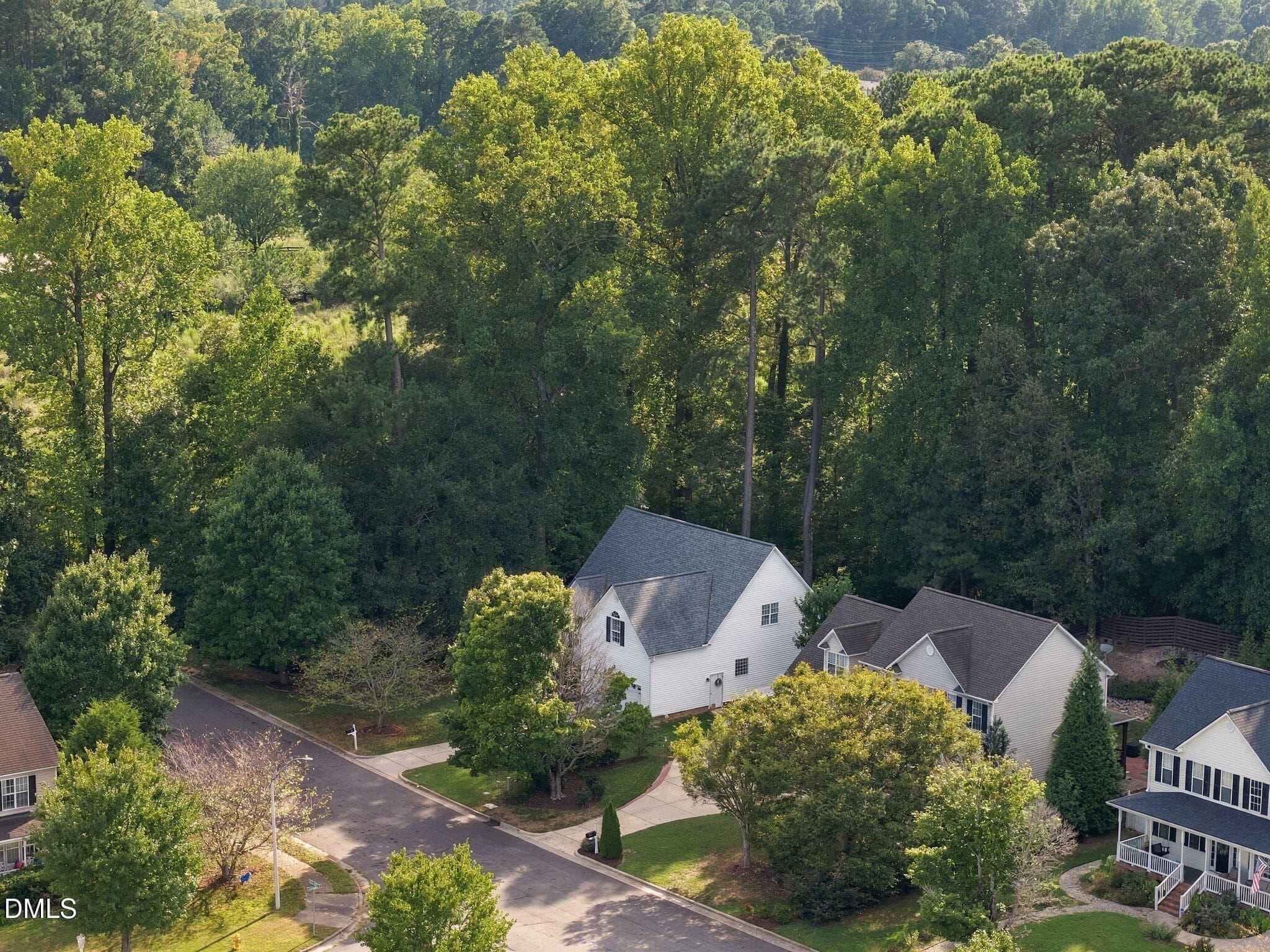 AERIAL VIEW - 152 Skipping Rock Lane, Garner, NC 27529