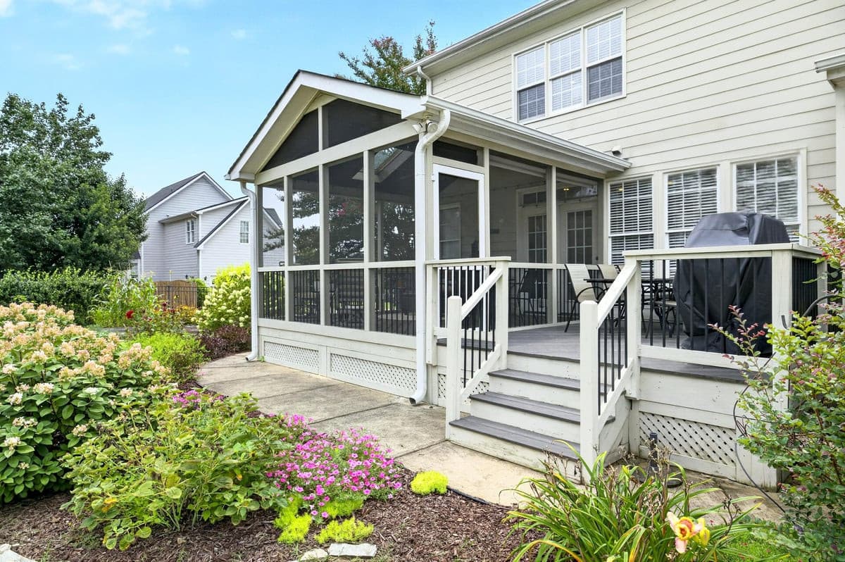 Screen Porch and deck - 3024 Whitehart Lane, Raleigh, NC 27606, Raleigh