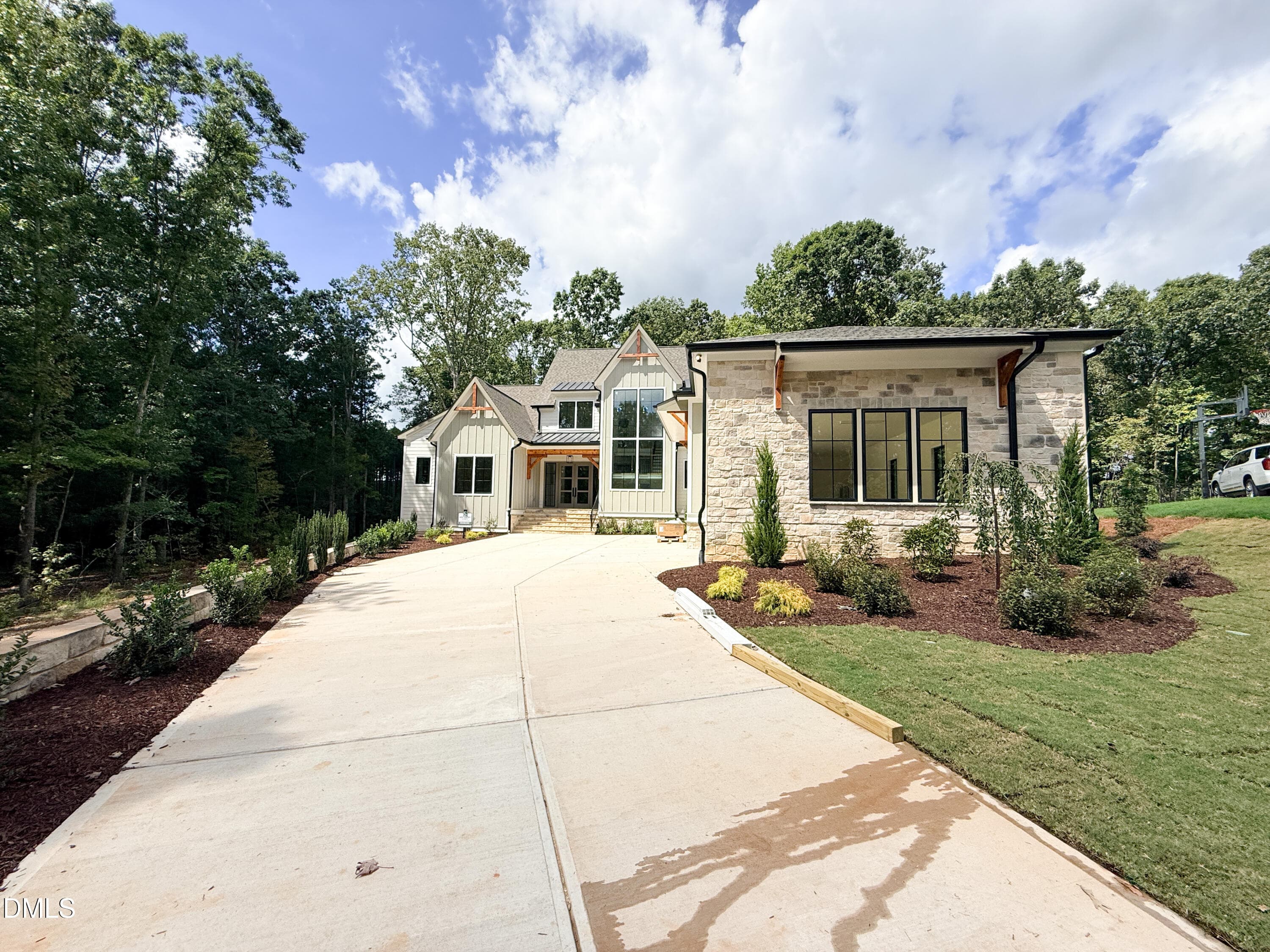 1 - Front Exterior with Large Windows-2 - 5904 Leone Pride Circle, Raleigh, NC 27603, Raleigh