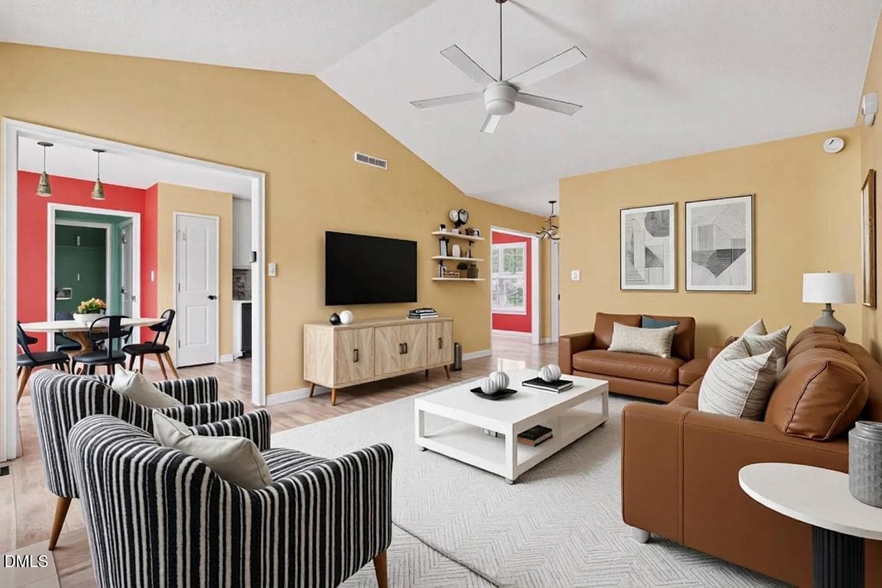 Virtually staged - 212 Wood Green Drive, Wendell, NC 27591, Wendell