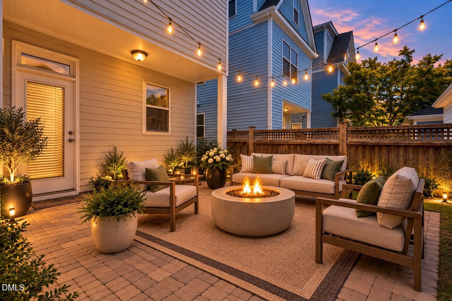 Visual Rendering Backyard - 4511 All Points View Way, Raleigh, NC 27614, Raleigh