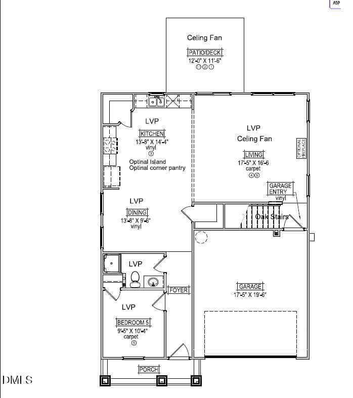 RG 17 FIRST FLOOR - 10308 Hamish Drive, Zebulon, NC 27597