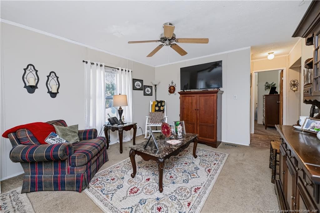 Den / Family Room View - 1919 Pumping Station Road, Sanford, NC 27330
