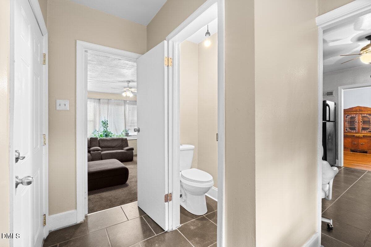 Hallway - 2605 Holloway Street, Durham, NC 27703