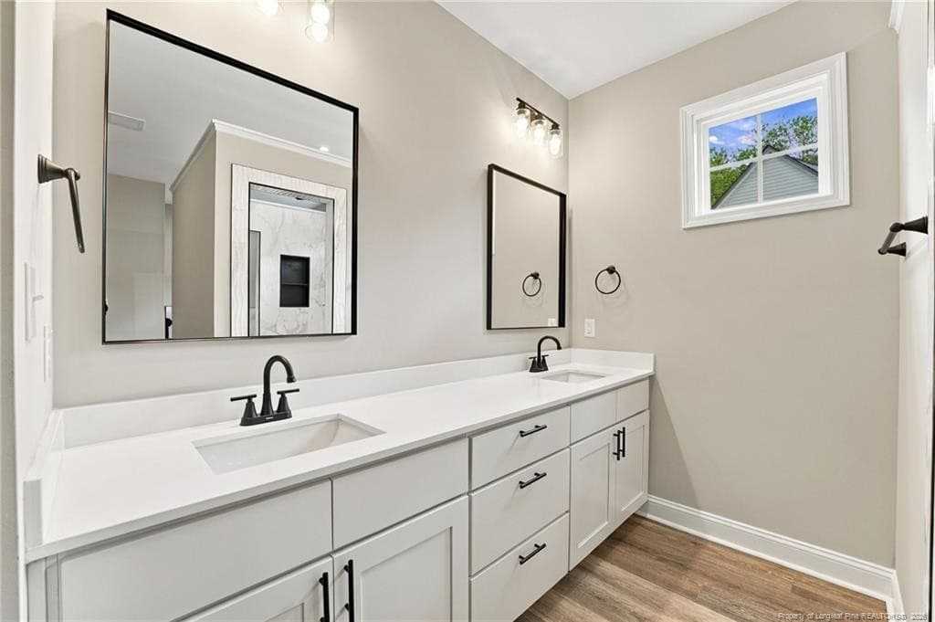 Dual vanity - 26820 Peach Orchard Road, Wagram, NC 28396