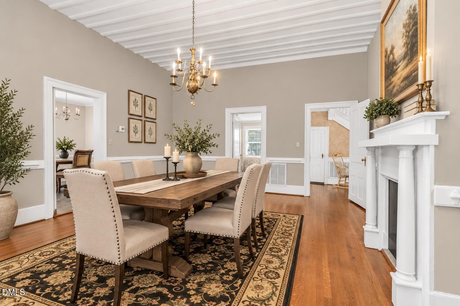 Dining room virtual staging pic - 405 E Center Street, Nashville, NC 27856
