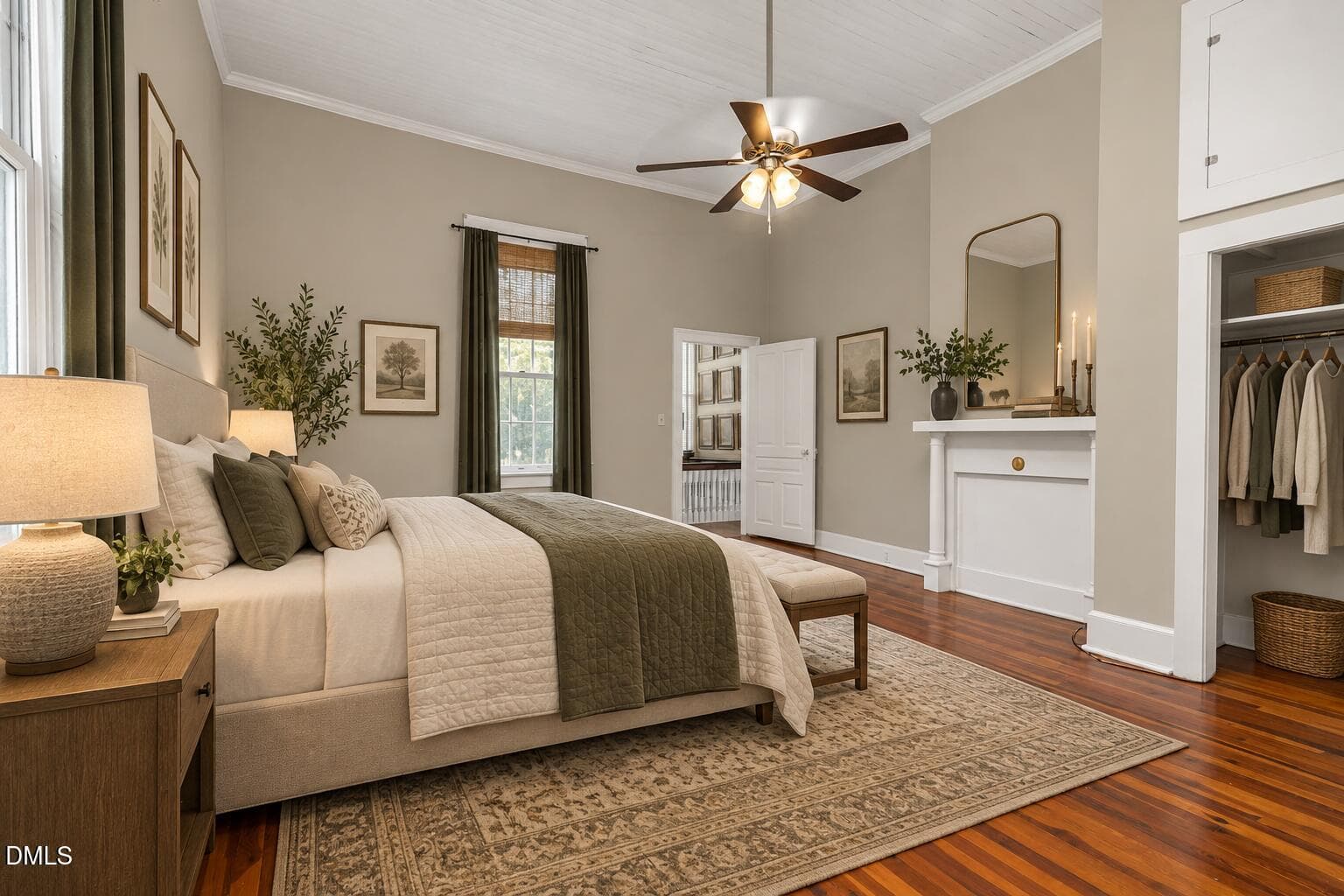 Bedroom virtual staging - 405 E Center Street, Nashville, NC 27856