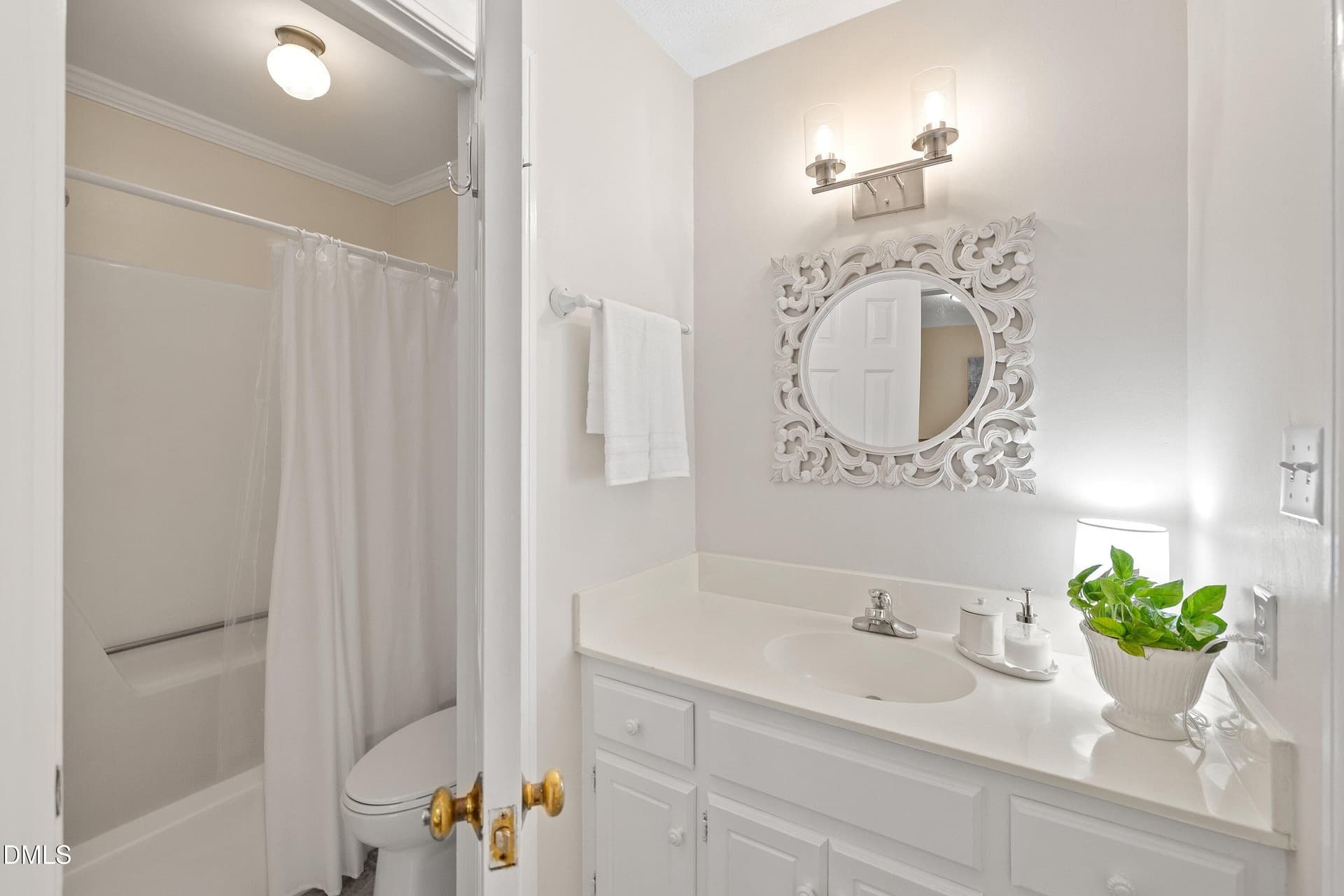 Bright and cheerful bath - 129 Hedgerow Court, Cary, NC 27513
