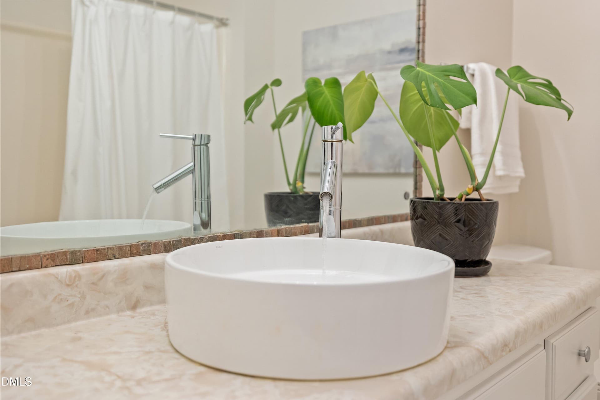 Updated countertop - 129 Hedgerow Court, Cary, NC 27513