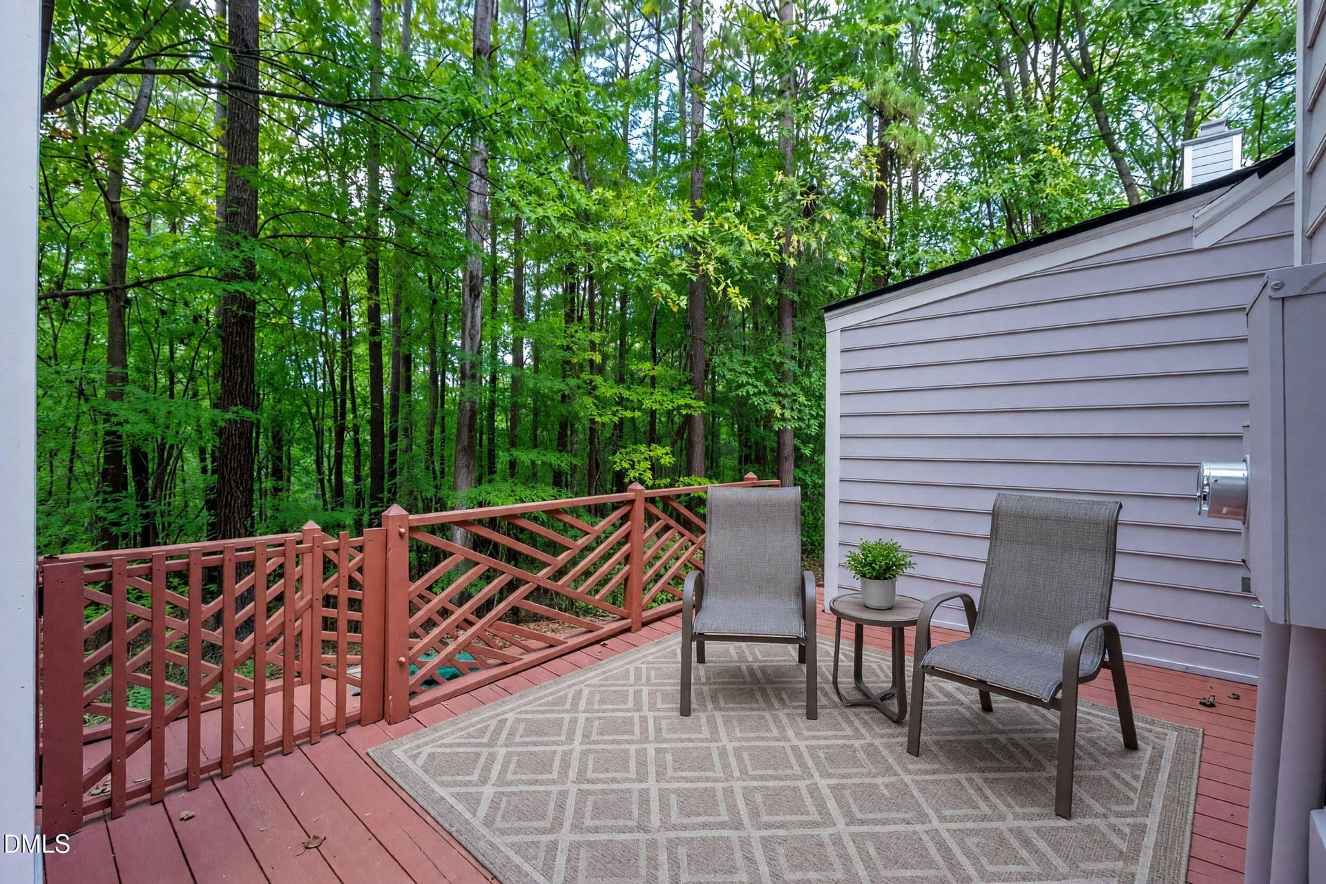 Back Deck - 129 Hedgerow Court, Cary, NC 27513