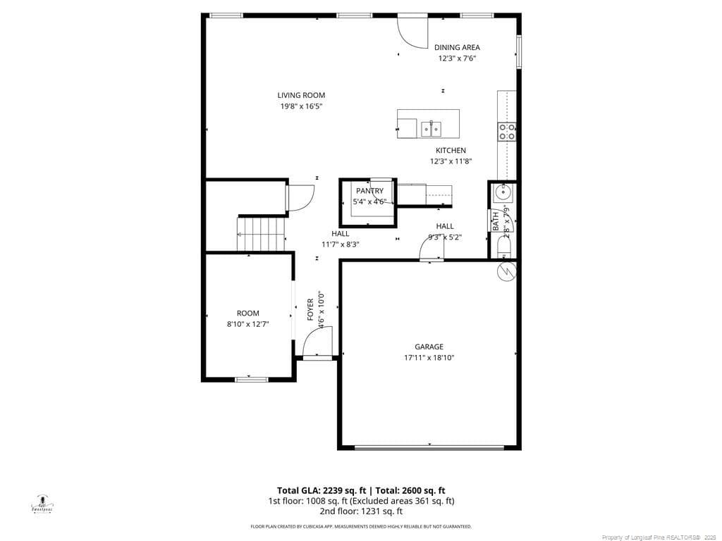 FP First floor - 5423 E Patterson Street, Hope Mills, NC 28348, Hope Mills