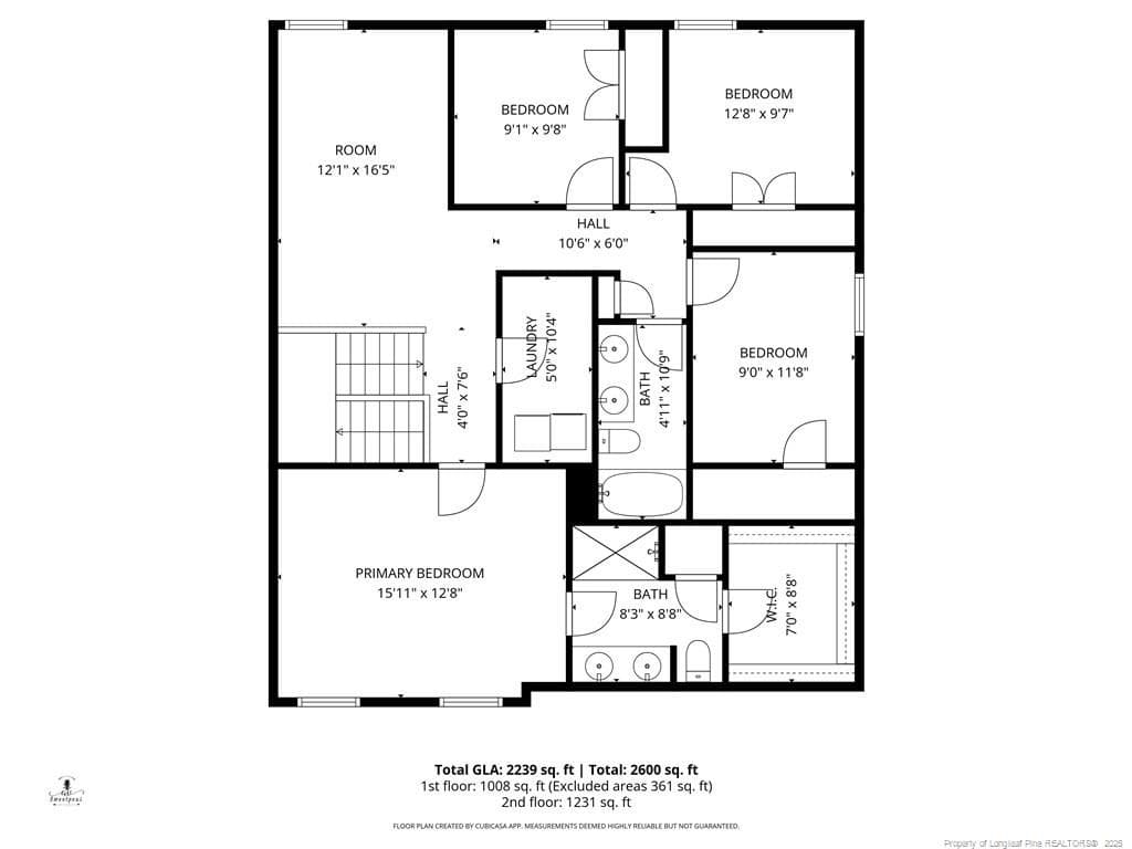 FP Second Floor - 5423 E Patterson Street, Hope Mills, NC 28348, Hope Mills