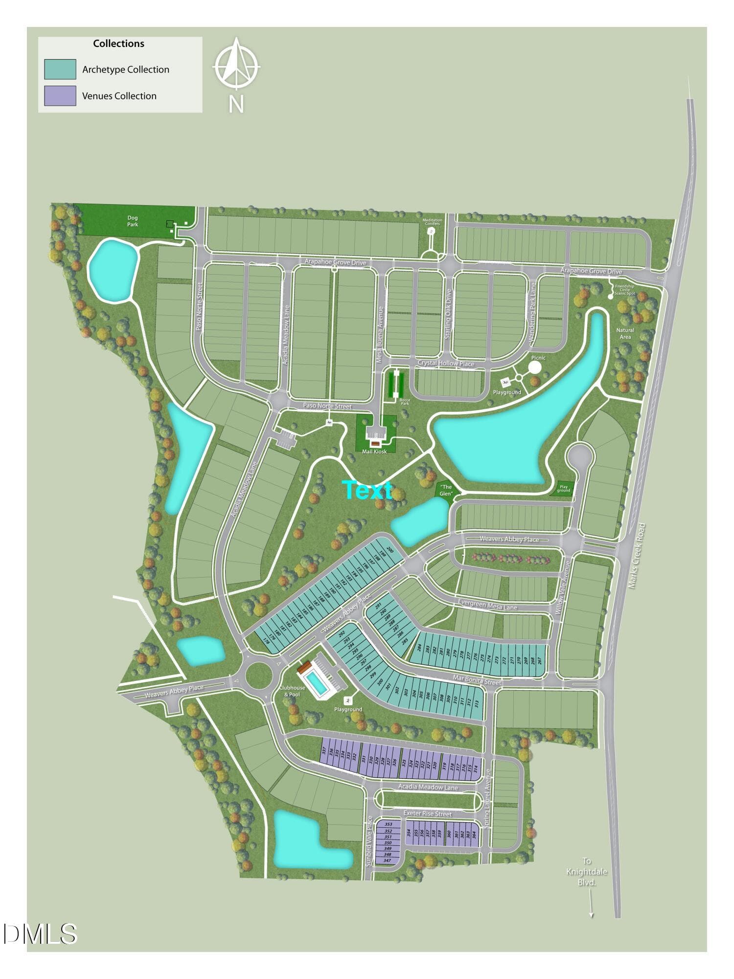 Community Map - 753 Weavers Abbey Street, Knightdale, NC 27545, Knightdale