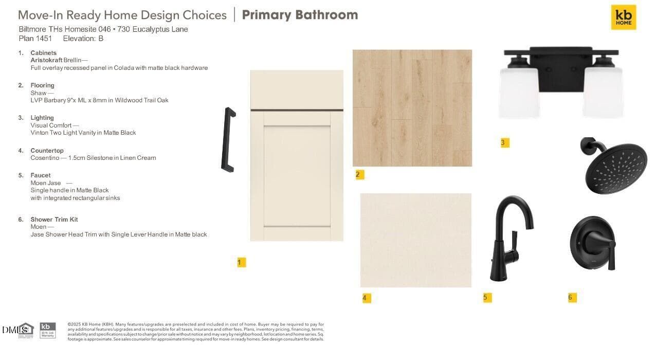 Primary Bathroom - 730 Eucalyptus Lane, Raleigh, NC 27610, Raleigh