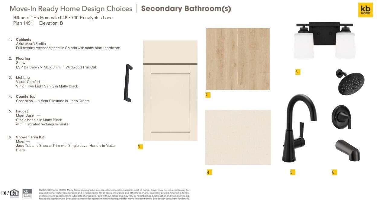 Secondary Bathroom - 730 Eucalyptus Lane, Raleigh, NC 27610, Raleigh