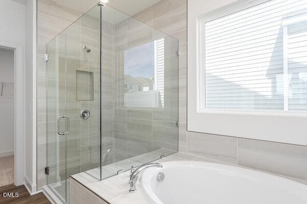 Master Bathroom - 122 Steppe Way, Garner, NC 27529