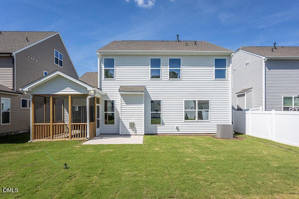 Back Exterior - 122 Steppe Way, Garner, NC 27529