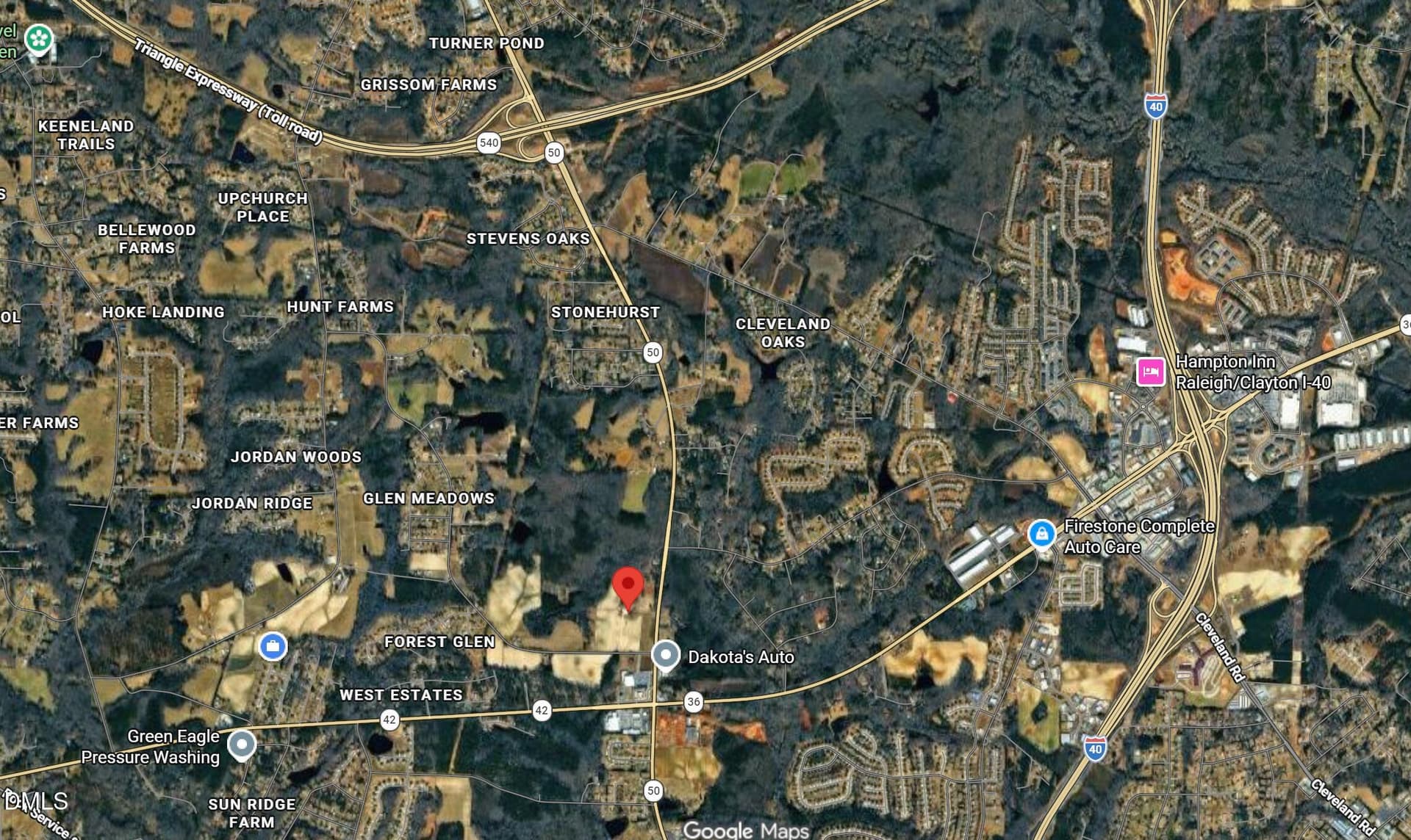 Screenshot 2026-07-14 143421 - 16577l Nc-50, Garner, NC 27529